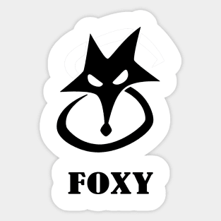 Fox Foxy Sticker